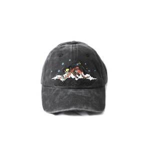 NEW JUNGLES unisex - sick and tired vintage cap in washed black